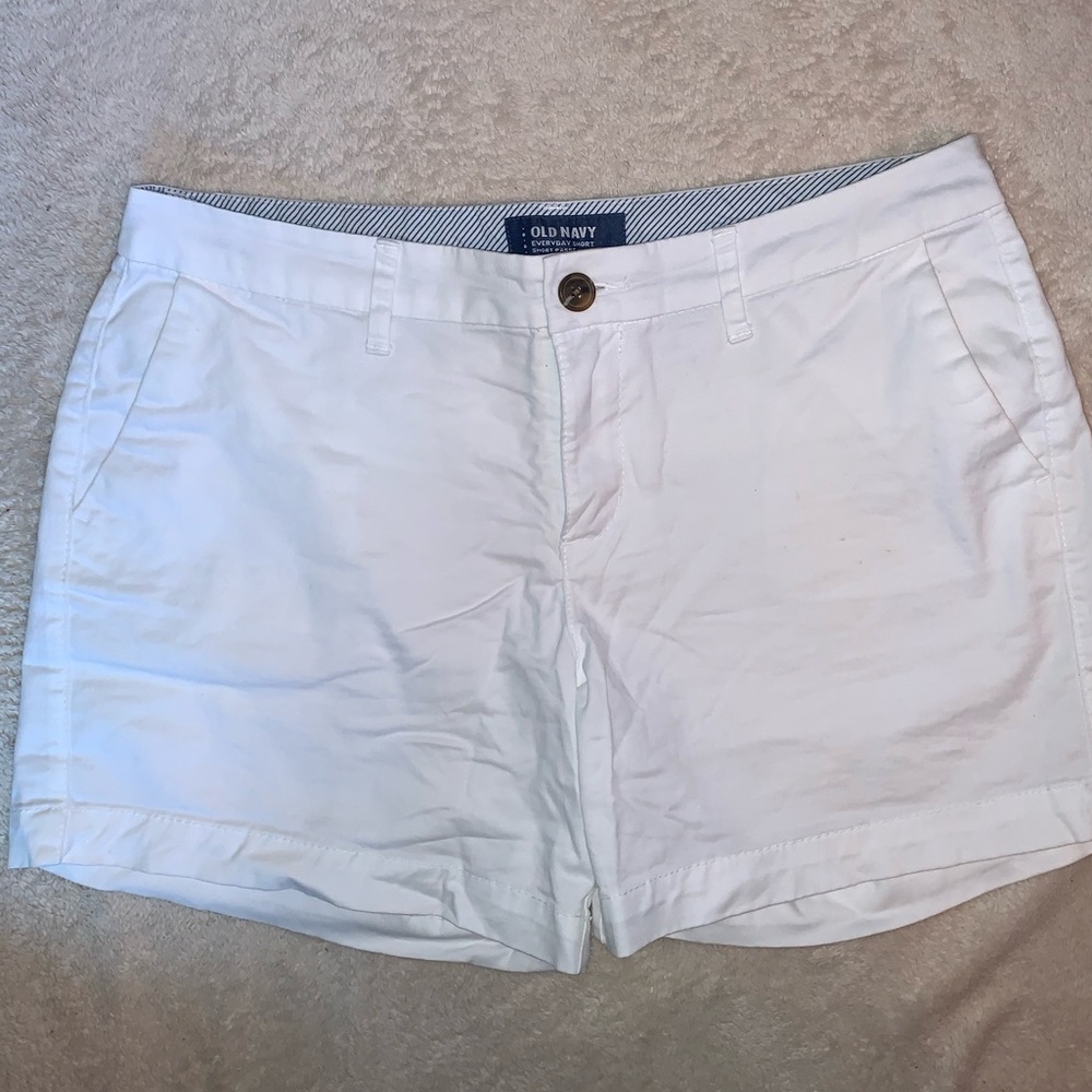 Old Navy Everyday White Shorts